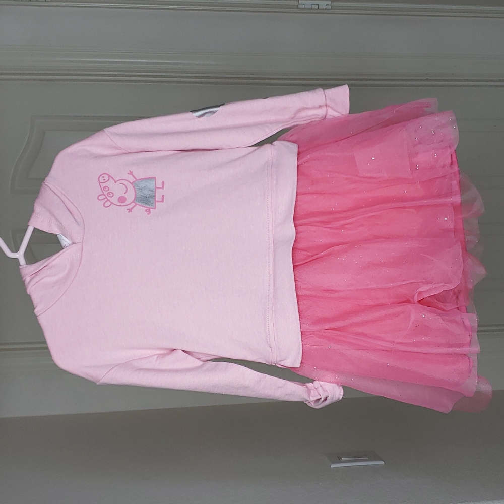 Peppa Pig 5T Tutu Dress long-sleeve